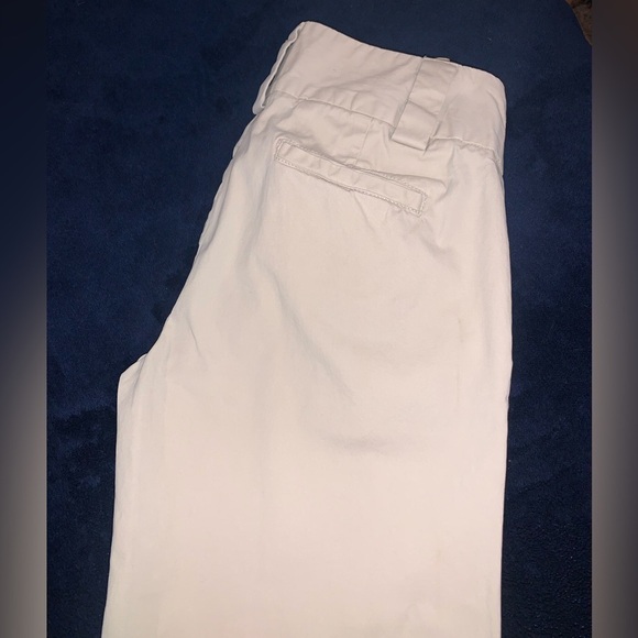 Banana republic stretch khaki cropped wide leg pants Size 4 - Picture 5 of 8